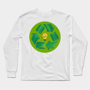 Recycle is the best Idea Long Sleeve T-Shirt